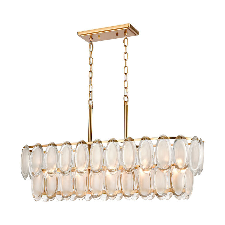 CURIOSITY 32'' WIDE 5-LIGHT ISLAND CHANDELIER---CALL OR TEXT 270-943-9392 FOR AVAILABILITY