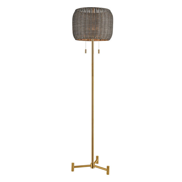 BITTAR 61.5'' HIGH 2-LIGHT FLOOR LAMP---CALL OR TEXT 270-943-9392 FOR AVAILABILITY - King Luxury Lighting