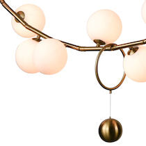 ACUMINATE 61'' WIDE 15-LIGHT ISLAND CHANDELIER---CALL OR TEXT 270-943-9392 FOR AVAILABILITY