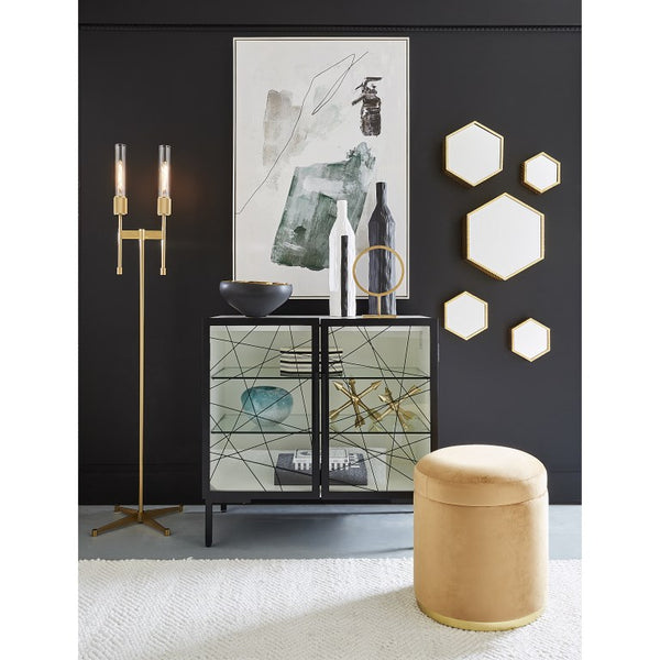 BEACONSFIELD 65'' HIGH 2-LIGHT FLOOR LAMP - King Luxury Lighting