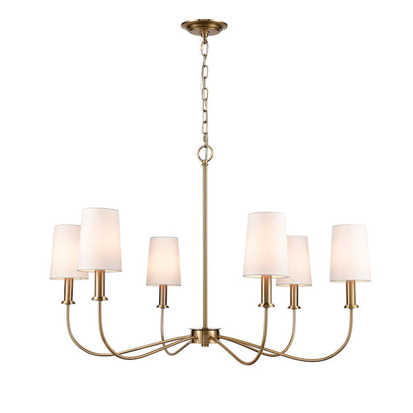WEST POINT 36'' WIDE 6-LIGHT CHANDELIER---CALL OR TEXT 270-943-9392 FOR AVAILABILITY