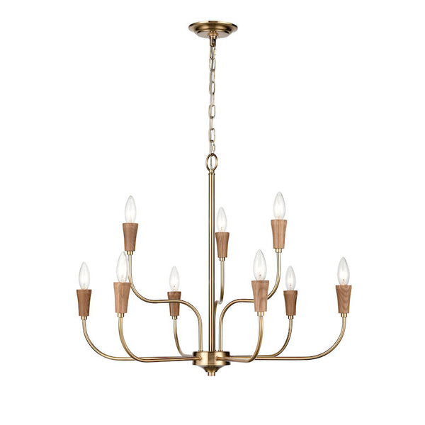 INGA 29'' WIDE 9-LIGHT CHANDELIER