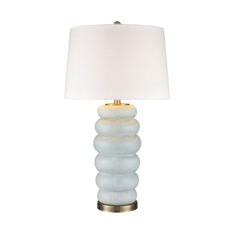 BARDEN 30'' HIGH 1-LIGHT TABLE LAMP ALSO AVAILABLE IN GRAY AND LIGHT GREEN---CALL OR TEXT 270-943-9392 FOR AVAILABILITY