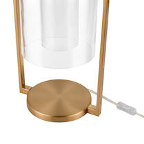 BELL JAR 28'' HIGH 1-LIGHT DESK LAMP ALSO AVAILABLE IN BLACK---CALL OR TEXT 270-943-9392 FOR AVAILABILITY